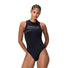 Speedo Womens Endurance+ Logo Hydrasuit Swimsuit - Anthracite