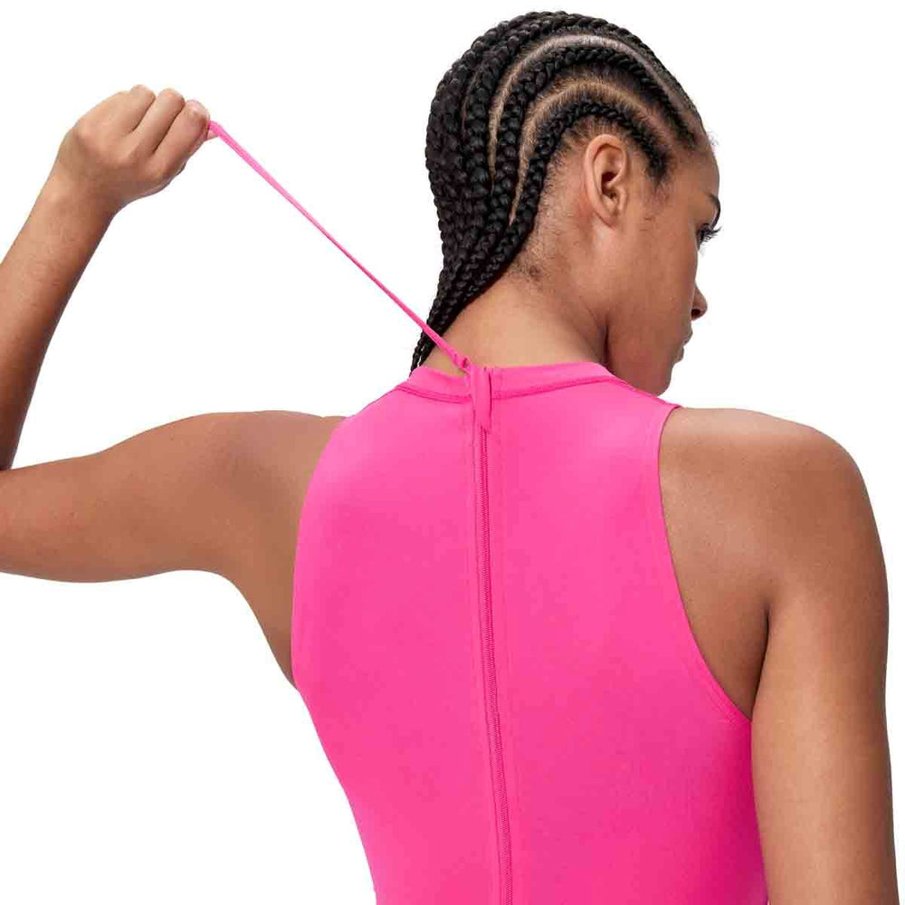 Speedo Womens Endurance+ Logo Hydrasuit Swimsuit - Margarita Pink | Allens Of Kingsbury