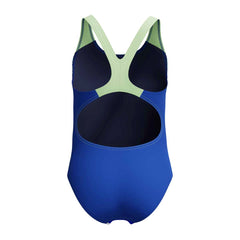 Speedo Girls Digital Placement Splashback Swimsuit - Deep Sapphire/Pale Clover | Allens Of Kingsbury
