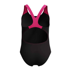 Speedo Girls Digital Placement Splashback Swimsuit - Margarita Pink/Anthracite | Allens Of Kingsbury