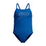 Speedo Girls Endurance+ Logo Thinstrap Swimsuit - Turkish Sea