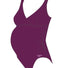 Speedo Womens V Neck Maternity U Back Swimsuit - Purple