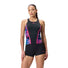 Speedo Womens HyperBoom Splice Tankini - Anthracite/Margarita Pink