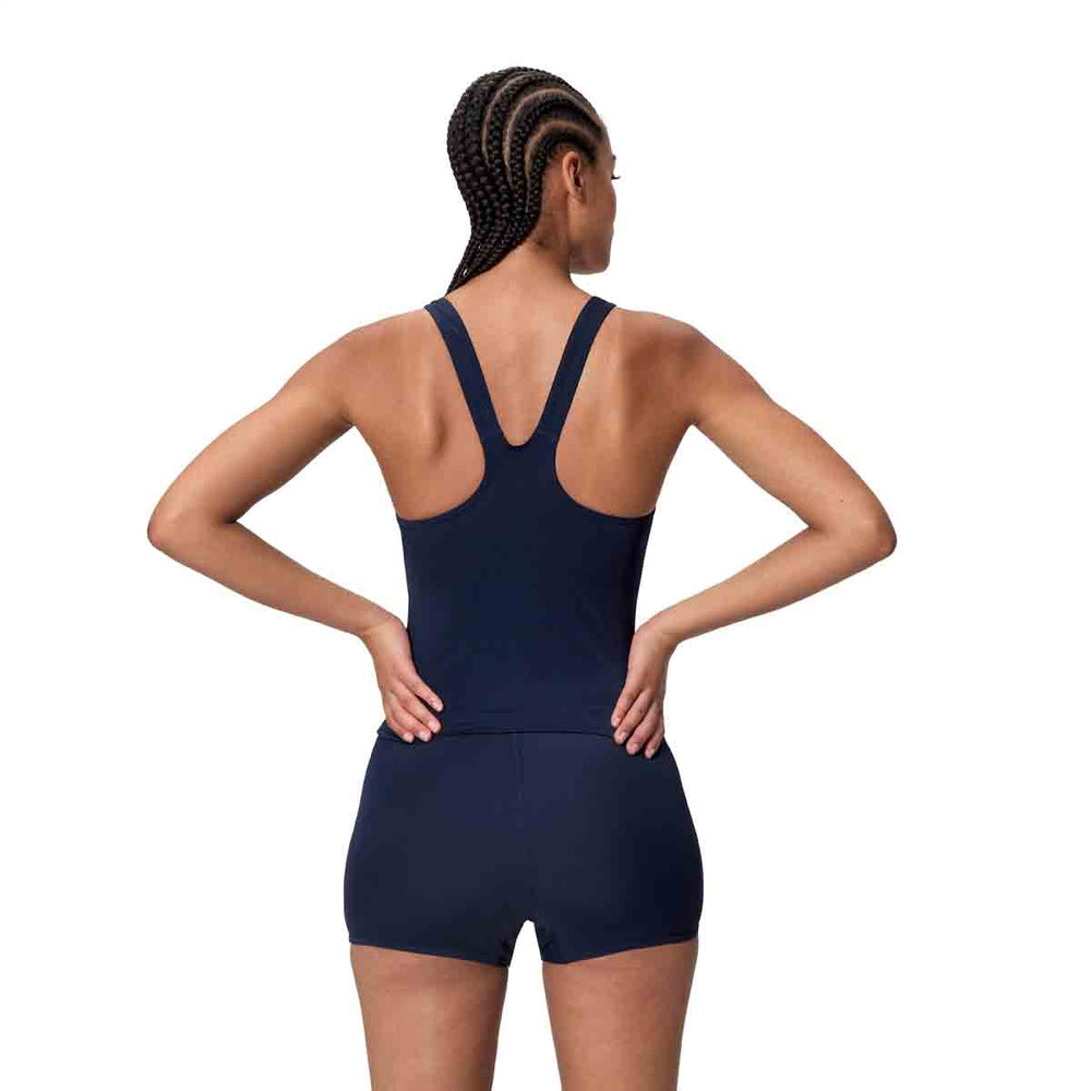 Speedo Womens HyperBoom Splice Tankini - Peacoat/Pale Clover - Allens Swimwear