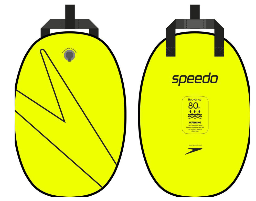 Speedo OW Tow Float - Yellow/Black | Allens Of Kingsbury