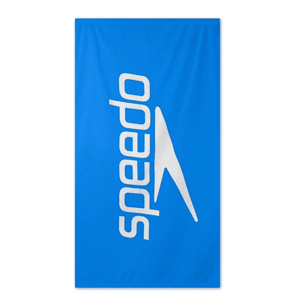 Speedo Logo towel - Bondi Blue/White | Allens Of Kingsbury