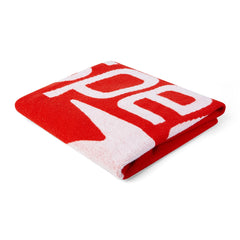 Speedo Logo towel - Fed Red/White | Allens Of Kingsbury