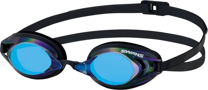 Swans SR2M EV Mirrored Goggle - Black | Allens Of Kingsbury
