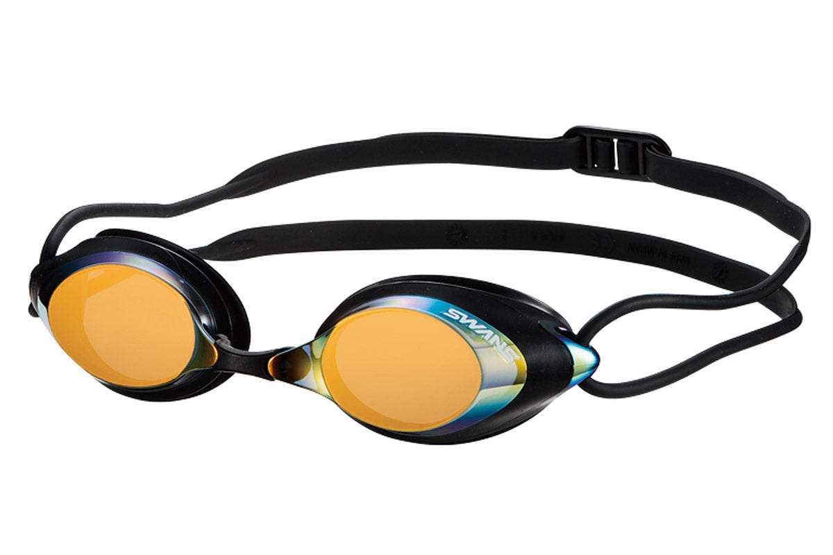 Swans SRX Mirrored Prescription Goggles (smoke/orange) - Strengths | Allens Of Kingsbury