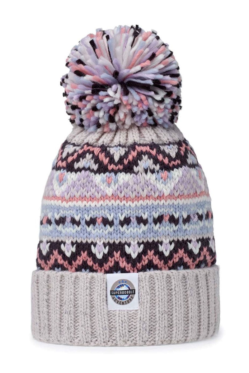 Swimzi Artic Fairisle Super Bobble Hat - Multi | Allens Of Kingsbury