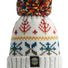 Swimzi Autumn Nordic Knit Super Bobble Hat - Multi