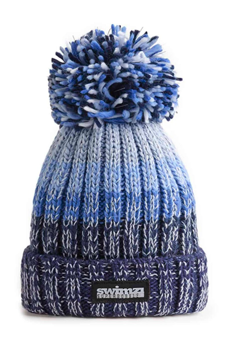 Swimzi Blue Gradient Super Bobble Hat - Blue | Allens Of Kingsbury