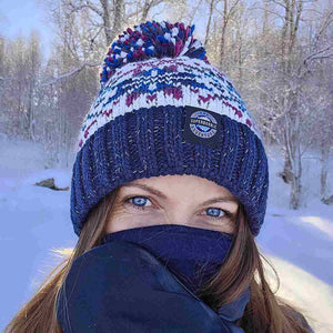 Swimzi Freya Nordic Knit Super Bobble Hat - Multi | Allens Of Kingsbury