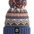 Swimzi Ocean Fairisle Reflective Super Bobble Hat - Multi