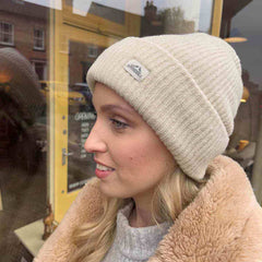 Swimzi Pebble Ladies Fashion Beanie Hat - Cream | Allens Of Kingsbury