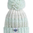 Swimzi Peppermint White Gradient Super Bobble Hat - Green