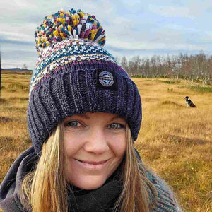 Swimzi Sami Nordic Knit Super Bobble Hat - Multi | Allens Of Kingsbury