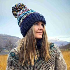 Swimzi Sami Nordic Knit Super Bobble Hat - Multi | Allens Of Kingsbury