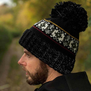 Swimzi Shadow Pine Fairisle Knit Super Bobble Hat - Multi | Allens Of Kingsbury