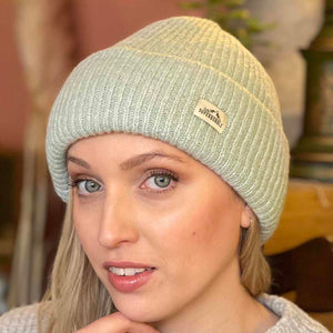 Swimzi Spearmint Ladies Fashion Beanie Hat - Green | Allens Of Kingsbury