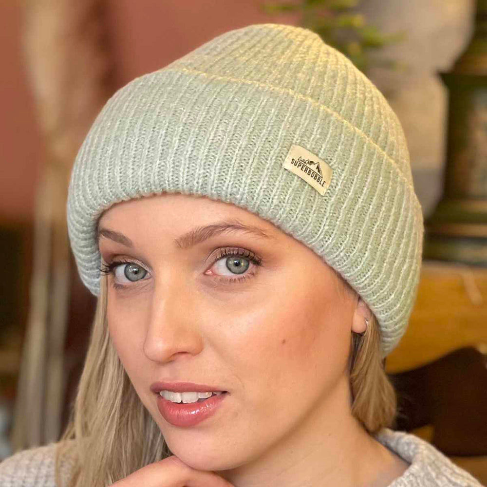 Swimzi Spearmint Ladies Fashion Beanie Hat - Green | Allens Of Kingsbury