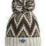 Swimzi Truffle Cream Zig-zag Super Bobble Hat - Brown