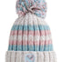Swimzi Winter Pastels Reflective Super Bobble Hat - Multi