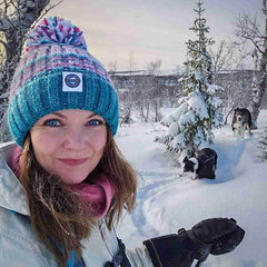 Swimzi Winter Solstice Rib Super Bobble Hat - Multi | Allens Of Kingsbury