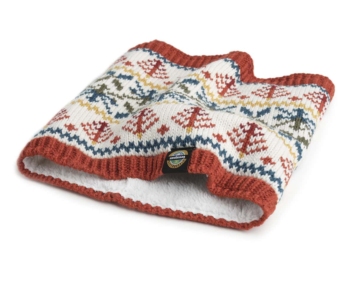 Swimzi Autumn Nordic Knit Design Neck Warmer - Multi | Allens Of Kingsbury