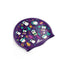 Swimzi Christmas Penguins Swim Cap - Purple