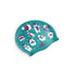 Swimzi Christmas Polar Bears Swim Cap - Teal