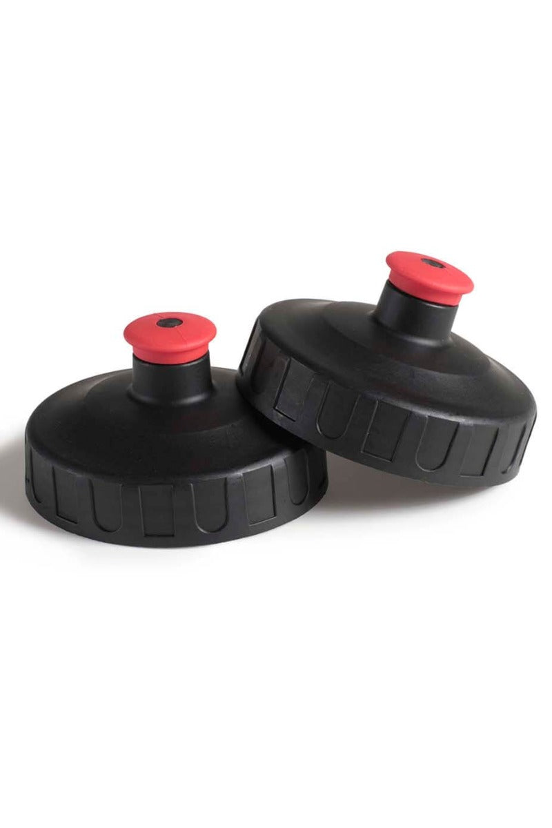 Swimzi Swimming Build-a-Bottle Replacement Lid - Black/Red | Allens Of Kingsbury