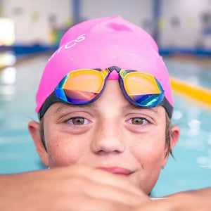 TheMagic5 Indoor Outdoor Bundle (Youth) - Custom Goggle - Blue/Gold Mirror | Allens Of Kingsbury