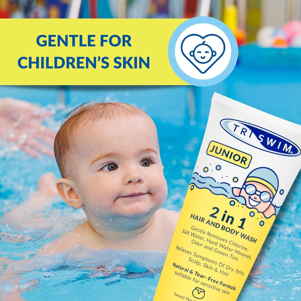 Triswim Junior Hair And Bodywash 200ml - Sweet Persimmon Fruit | Allens Of Kingsbury