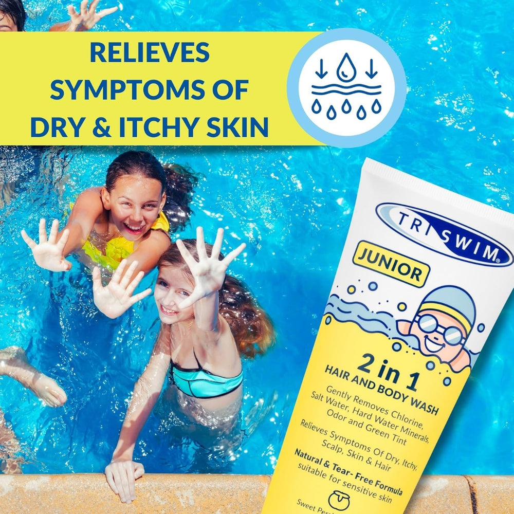 Triswim Junior Hair And Bodywash 200ml - Sweet Persimmon Fruit | Allens Of Kingsbury