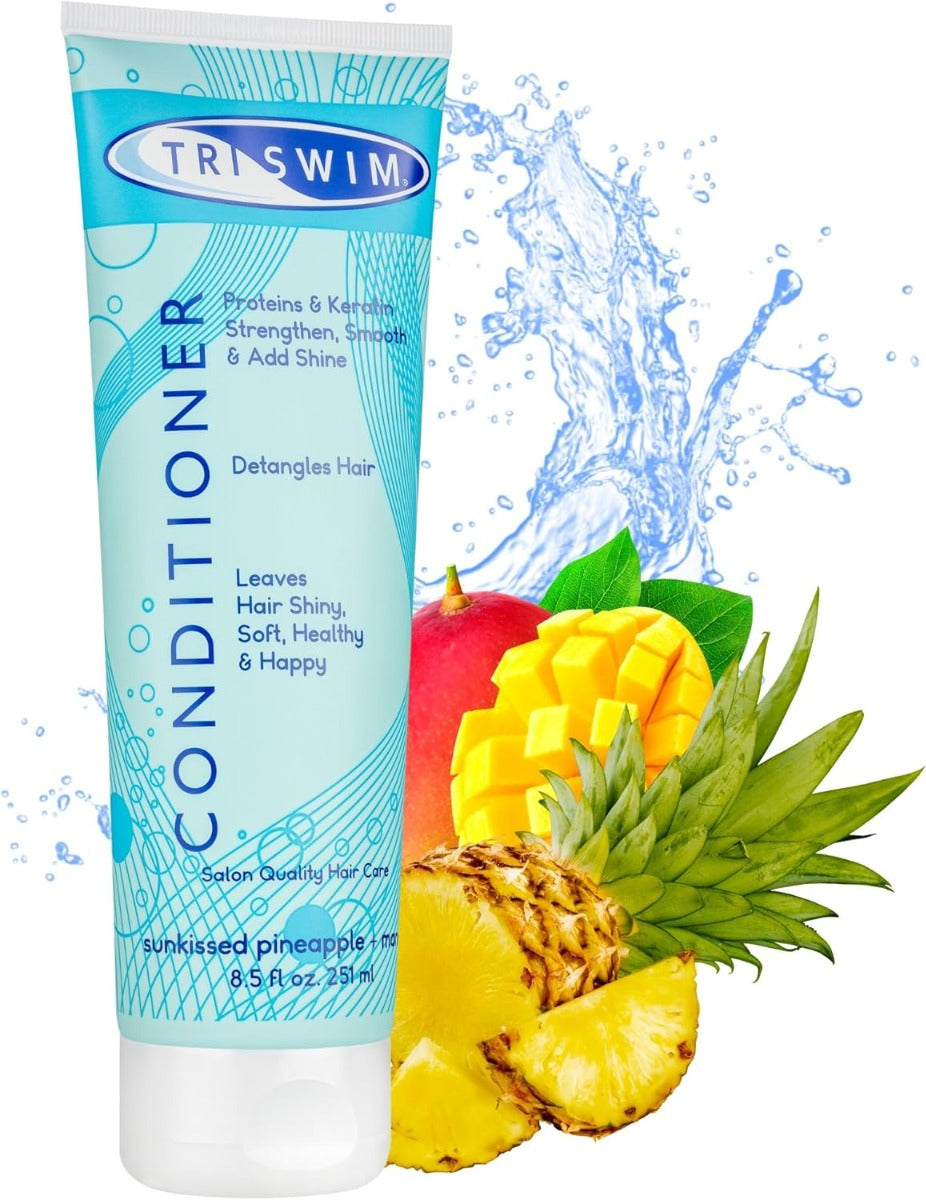 Triswim Conditioner 251ml - Sunkissed Pineapple + Mango | Allens Of Kingsbury