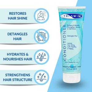 Triswim Conditioner 251ml - Sunkissed Pineapple + Mango | Allens Of Kingsbury