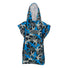 TWF Kids Hooded Towel Robe - Navy Sharks