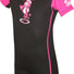 TWF Kids Seahorse 2mm Summer Shortie Wetsuit - Black/Pink