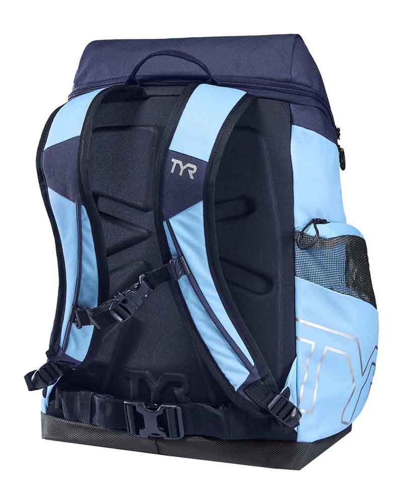 TYR Alliance 45L Backpack - Light Blue/Navy | Allens Of Kingsbury