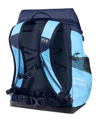 TYR Alliance 45L Backpack - Light Blue/Navy | Allens Of Kingsbury