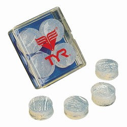 TYR Soft Silicone Ear Plugs - Clear | Allens Of Kingsbury
