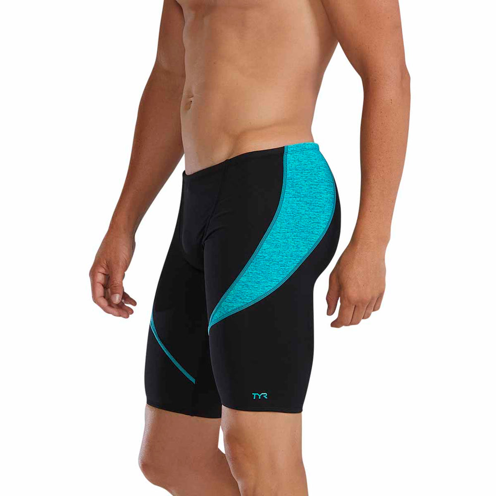 TYR Mens Lapped Curve Splice Jammer - Teal | Allens Of Kingsbury