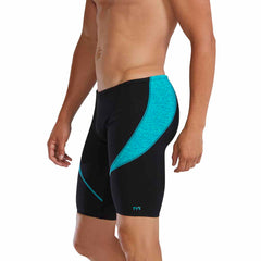 TYR Mens Lapped Curve Splice Jammer - Teal | Allens Of Kingsbury