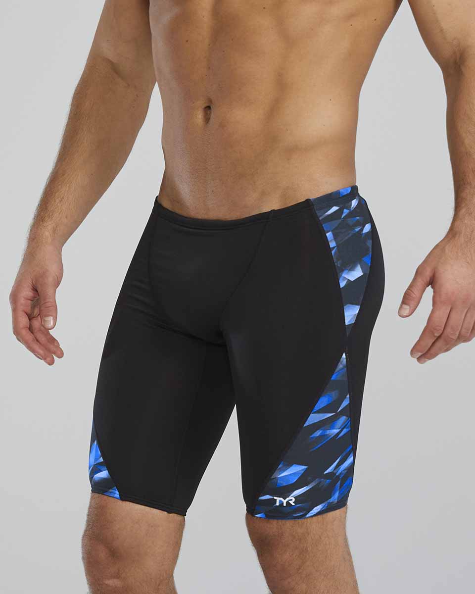 TYR Mens Triadic Blade Splice Jammer - Blue | Allens Of Kingsbury