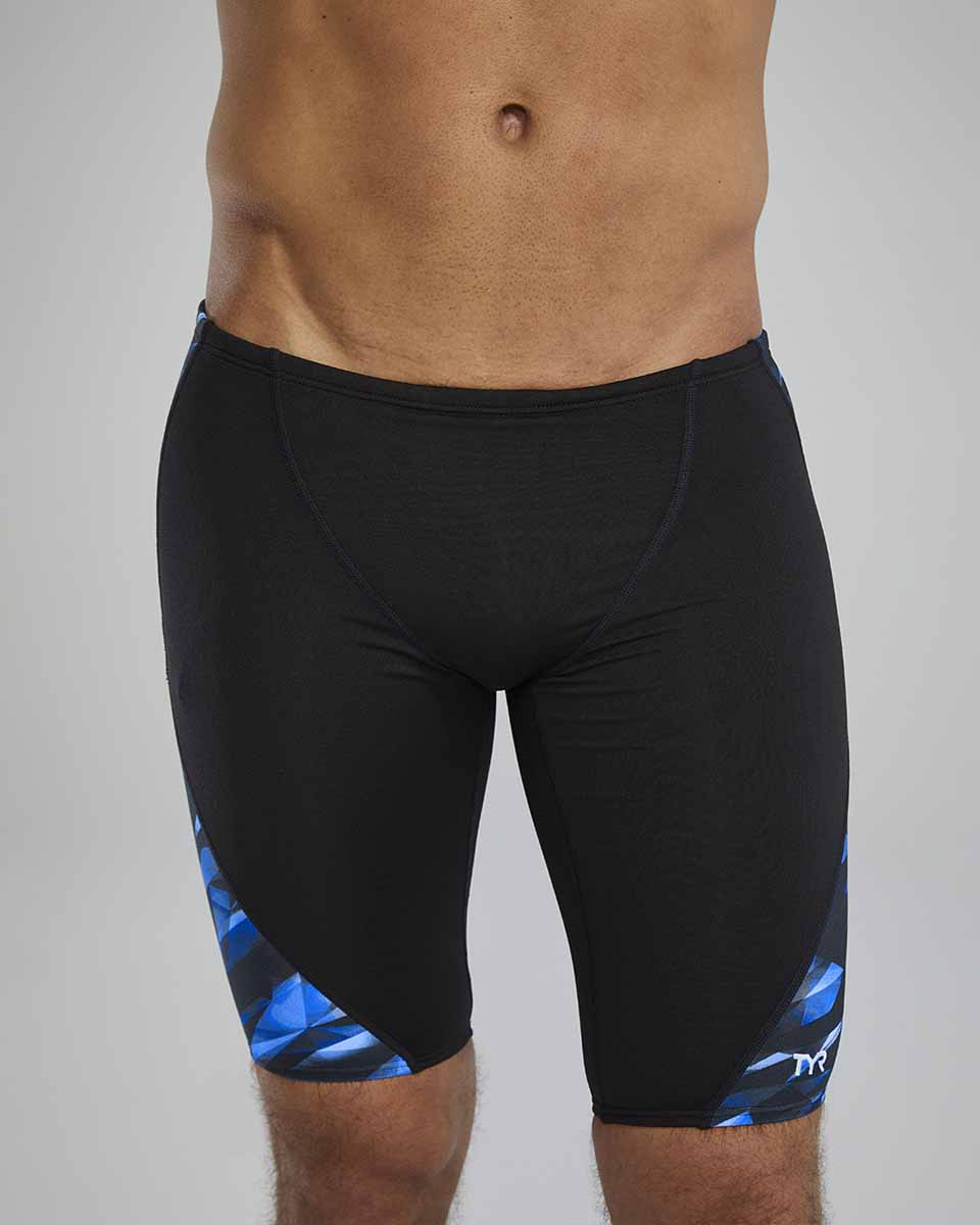 TYR Mens Triadic Blade Splice Jammer - Blue | Allens Of Kingsbury