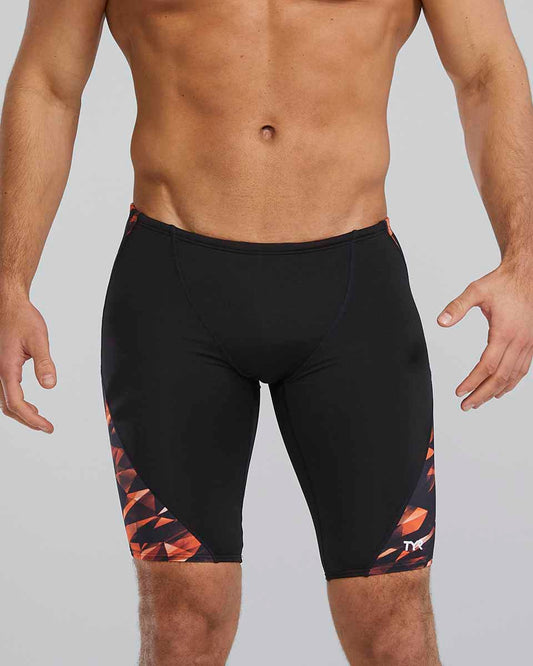 TYR Mens Triadic Blade Splice Jammer - Orange | Allens Of Kingsbury 960