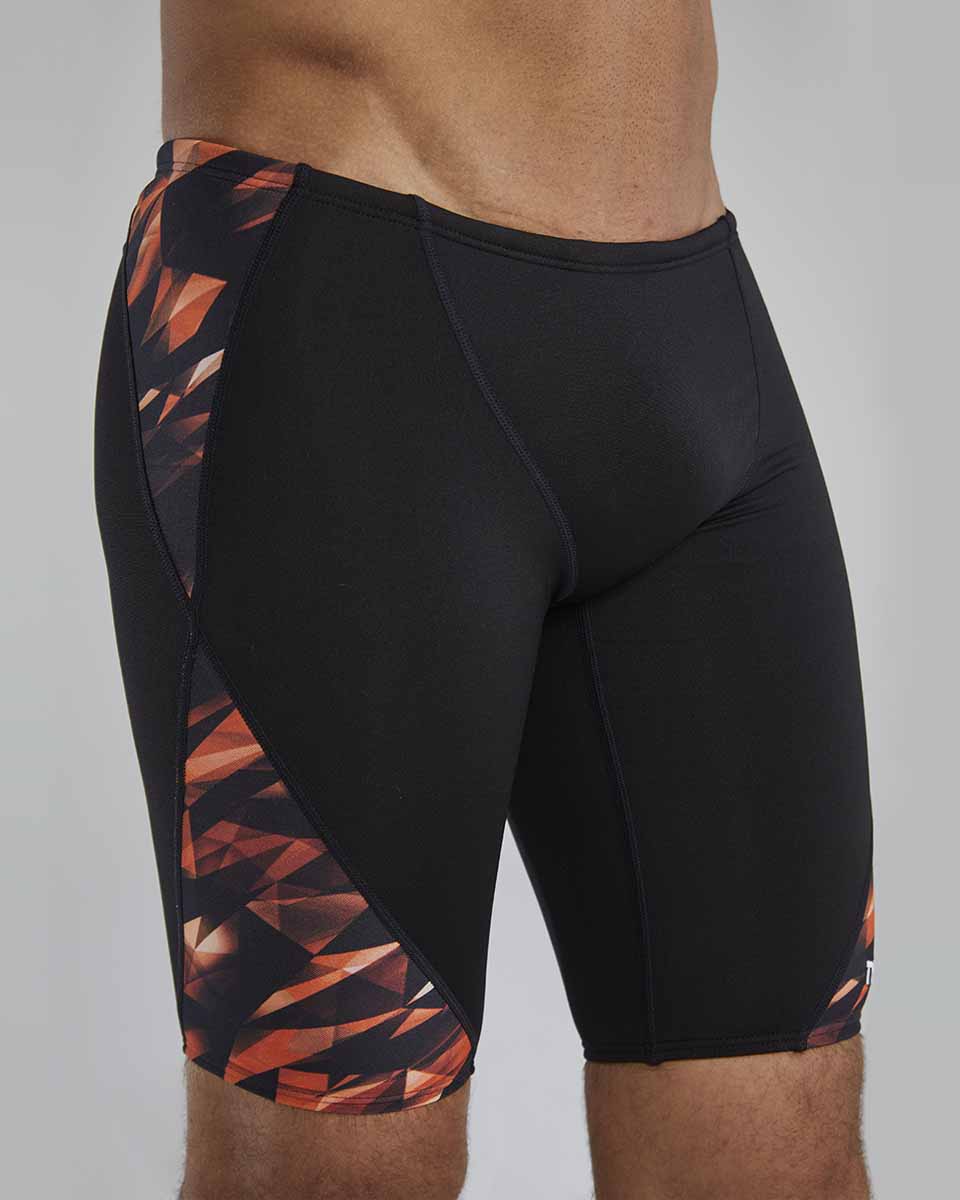 TYR Mens Triadic Blade Splice Jammer - Orange | Allens Of Kingsbury