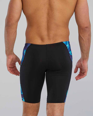 TYR Mens Waveform Blade Splice Jammer - Blue/Green | Allens Of Kingsbury