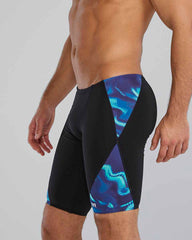 TYR Mens Waveform Blade Splice Jammer - Blue/Green | Allens Of Kingsbury